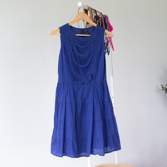 Lined cotton dress - Picture 8 of 15